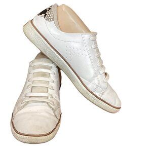 Dr. Scholl's Wink No Tie Laces Slip-On Sneaker Women's 8-8.5 White 274A
